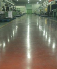 地面耐磨抗壓硬度高、防塵潔凈、使用壽命長